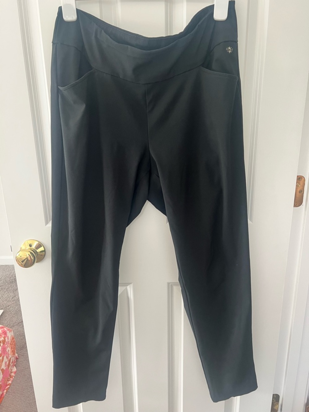 Lilly Pulitzer Corso Noir pant sz 14, used